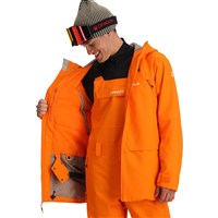 Spyder Field Jacket - Men's - Orange Shock