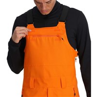 Spyder Terrain Bib Pants - Men's - Orange Shock