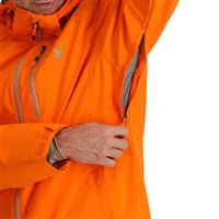 Spyder Tripoint Jacket - Men's - Orange Shock