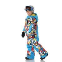 Spyder Stevie Snowsuit - Toddler - Yeti Camo Aether Blue