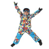 Spyder Stevie Snowsuit - Toddler - Yeti Camo Aether Blue