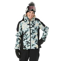 Spyder Andorra Jacket - Women's - Tie Dye Vanilla Latte