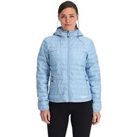 Spyder Zenith Hooded Down Jacket - Women's - Blue Drift