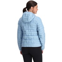 Spyder Zenith Hooded Down Jacket - Women's - Blue Drift