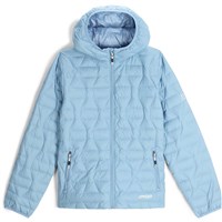 Spyder Zenith Hooded Down Jacket - Women's - Blue Drift