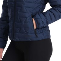 Spyder Zenith Hooded Down Jacket - Women's - True Navy