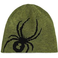 Spyder Reversible Bug Beanie - Youth - Acid Yellow