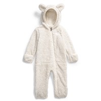 The North Face Baby Campshire One-Piece Snow Suit - White Dune / Sparkle