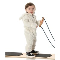 The North Face Baby Campshire One-Piece Snow Suit - White Dune / Sparkle