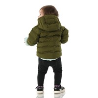 The North Face Baby Reversible Perrito Hooded Jacket - Forest Olive