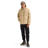 The North Face North Down Hooded Jacket - Boy's - Khaki Stone