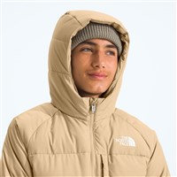 The North Face North Down Hooded Jacket - Boy's - Khaki Stone