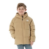 The North Face North Down Hooded Jacket - Boy's - Khaki Stone