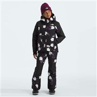 The North Face Freedom Insulated Jacket - Girl's - TNF Black Winter Flowers Print