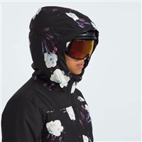 The North Face Freedom Insulated Jacket - Girl's - TNF Black Winter Flowers Print