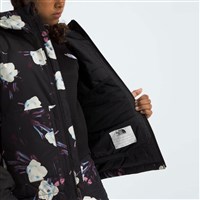 The North Face Freedom Insulated Jacket - Girl's - TNF Black Winter Flowers Print