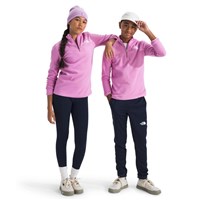 The North Face Glacier 1/4 Zip Pullover - Teen - Dragonfruit