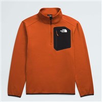 The North Face Crest 1/4 Zip - Men's - Earthen Copper / TNF Black