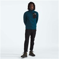 The North Face Crest 1/4 Zip - Men's - Midnight Petrol / TNF Black