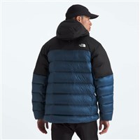 The North Face Kalix Down Hoodie - Men's - Shady Blue / TNF Black