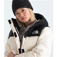 The North Face Nuptse Parka - Women's - White Dune / TNF Black