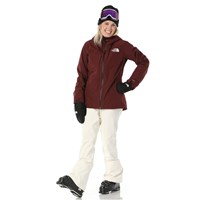 The North Face ThermoBall Eco Snow Triclimate Jacket - Women's - Alpine Plum / TNF Black Winter Flowers Print