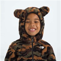 The North Face Campshire Full Zip Hoodie - Youth - TNF Black TNF Camo Small Print