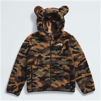 The North Face Campshire Full Zip Hoodie - Youth - TNF Black TNF Camo Small Print