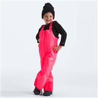 The North Face Freedom Insulated Bib - Youth - Radiant Poppy