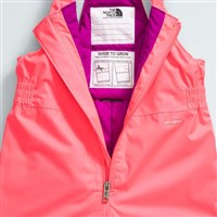 The North Face Freedom Insulated Bib - Youth - Radiant Poppy