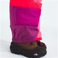 The North Face Freedom Insulated Bib - Youth - Radiant Poppy