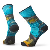 Smartwool Hike Light Cushion Great Excursion Print Crew Socks - Men's