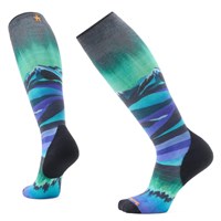 Smartwool Ski Targeted Cushion Compression Print OTC Socks - Women's - Black