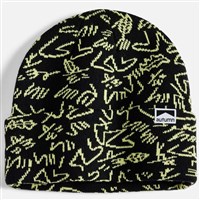 Autumn Gus Camo Beanie - Black