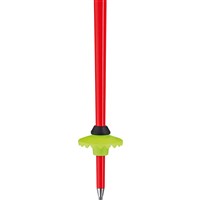 Leki WCR TBS SL 3D Race Ski Poles - Unisex - Red - basket