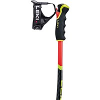 Leki WCR Lite GS 3D Race Ski Poles - Junior - Red - grip