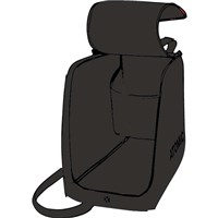 Atomic Boot and Helmet Bag - Black - Open Bag