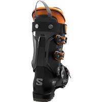 Salomon S/Pro Alpha 100 GW Ski Boots - Men's - Black / Dark Grey Met / Orange Tiger - Angle