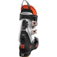 Slaomon Shift Alpha BOA 110 Ski Boots - Men's - Black / Orange Tiger / Orange Tiger - Angle