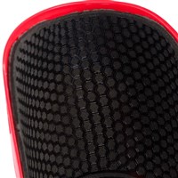 Rossignol Hero Leg Protection - Youth - Red / Black - Close Up