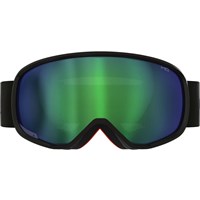 Atomic Revent HD Goggle - Black Frame w/ Green HD Lens (AN5106716) - Front