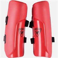 Rossignol Hero Leg Protection - Youth - Red / Black - Front