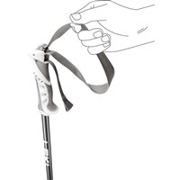 Leki Bliss Ski Poles - Unisex - Anthracite - Grip