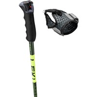 Leki Detect S Ski Poles - Unisex - Green / Yellow - Grip