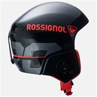 Rossignol Hero Giant Impacts FIS Helmet w/chin - Youth - Black - Side