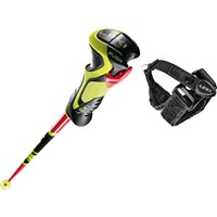 Leki WCR Lite SL 3D Race Ski Poles - Junior - Red - Trigger