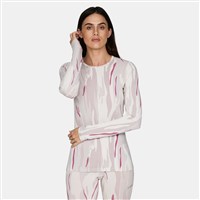 Le Bent Midweight Crew - Women's - Pearl Snow Gum