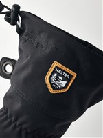 Hestra Army Leather Gore-Tex 5 Finger Glove - Black / Black