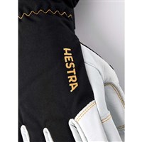 Hestra Army Leather Gore-Tex 5 Finger Glove - Black / Natural Grey