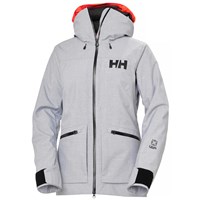 Helly Hansen Powderqueen 3.0 Jacket - Women's - Grey Melange